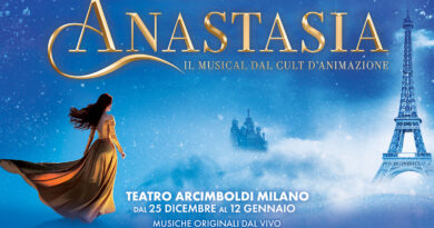 In prima assoluta in Italia dal 25 dicembre 2024 al 12 gennaio 2025 al Teatro Arcimboldi di Milano “ANASTASIA Il musical”