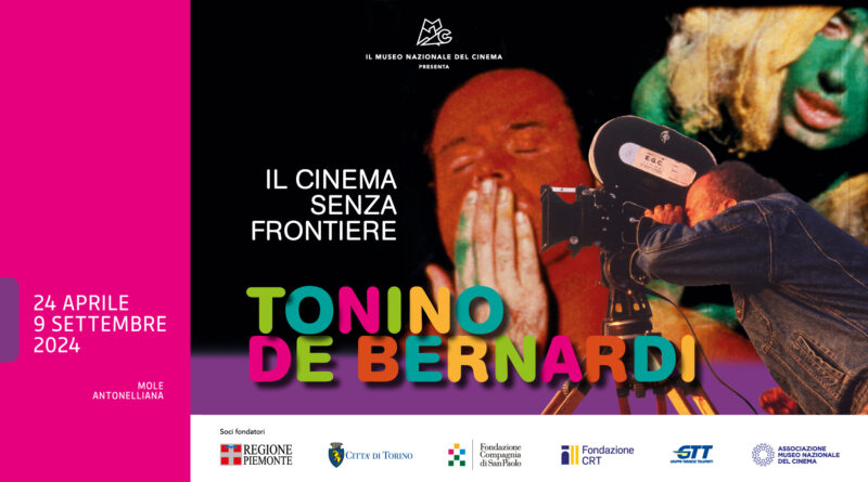 Fino al 9 settembre 2024 al Museo Nazionale del Cinema di Torino la mostra “TONINO DE BERNARDI – IL CINEMA SENZA FRONTIERE”